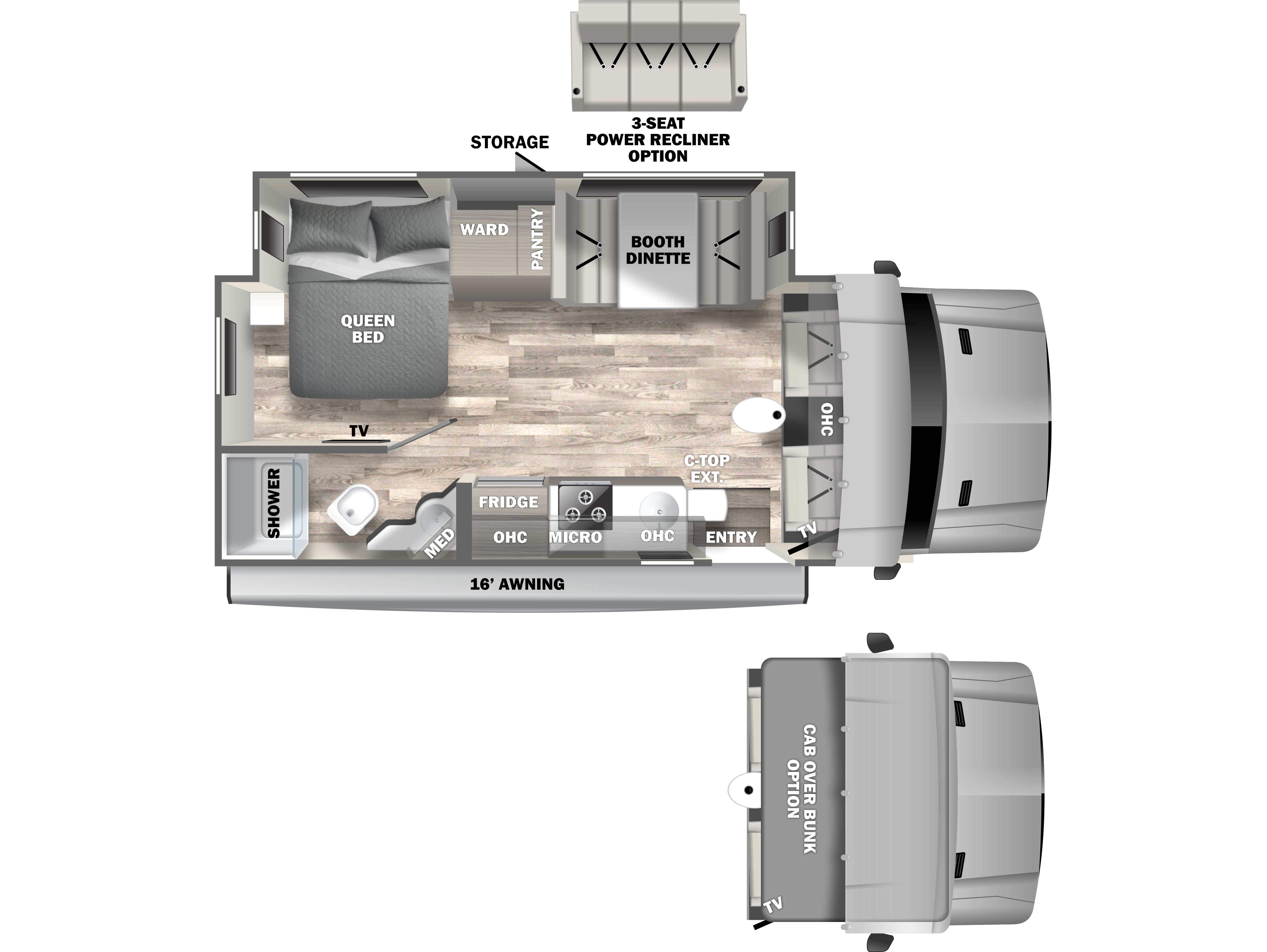 2025 Dynamax Isata 3 24FW Floor Plan