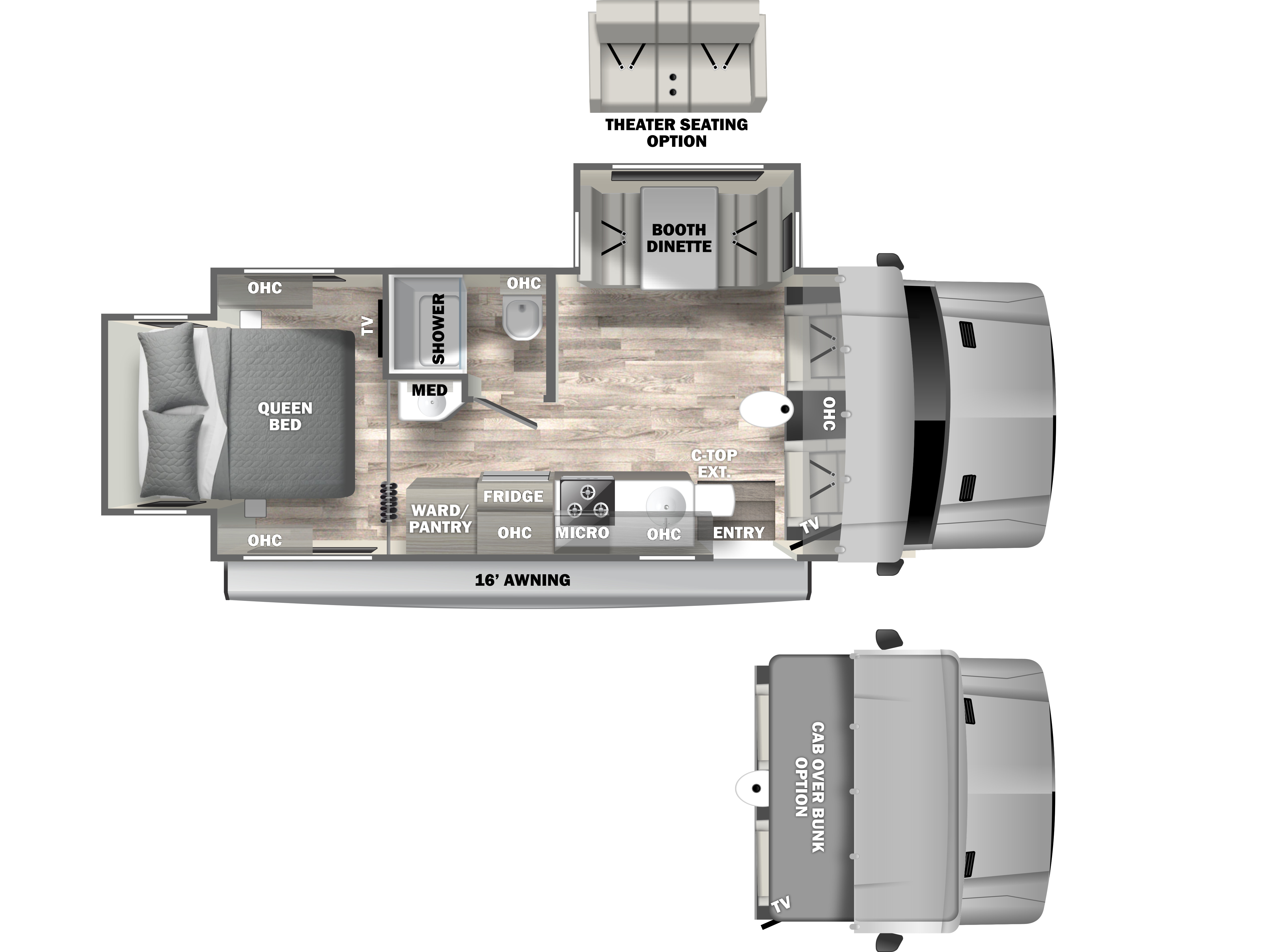 2025 Dynamax Isata 3 24RW Floor Plan