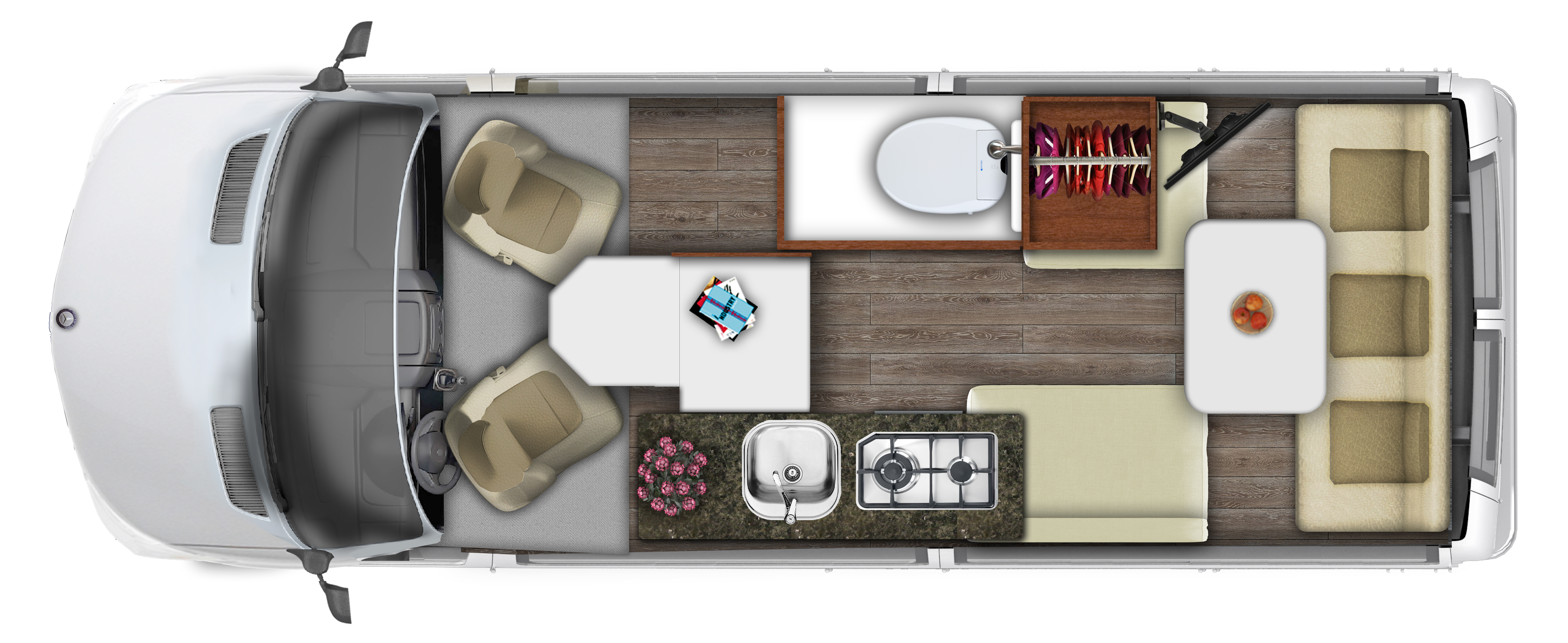 2019 ROADTREK SS AGILE 4X4 Floor Plan