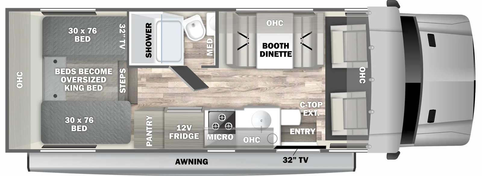 2026 Dynamax Isata 3 24TW Floor Plan