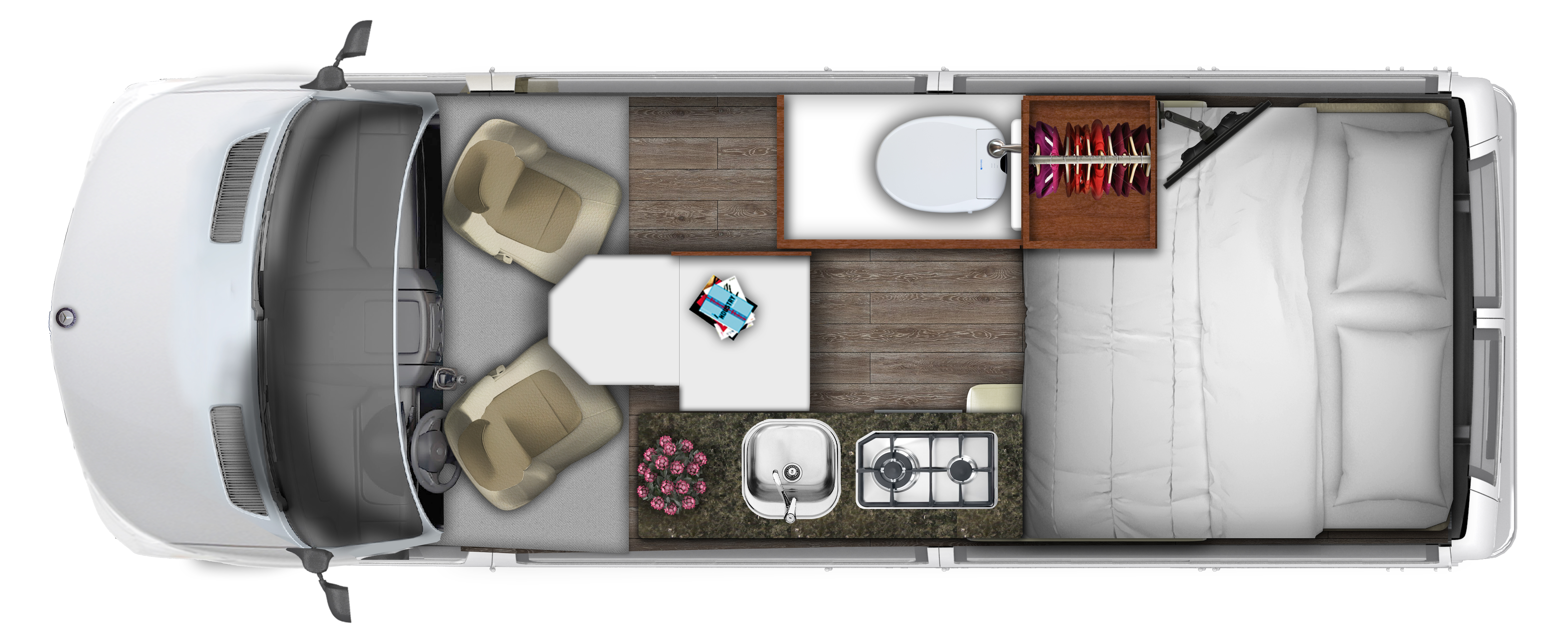 2019 ROADTREK SS AGILE 4X4 Floor Plan