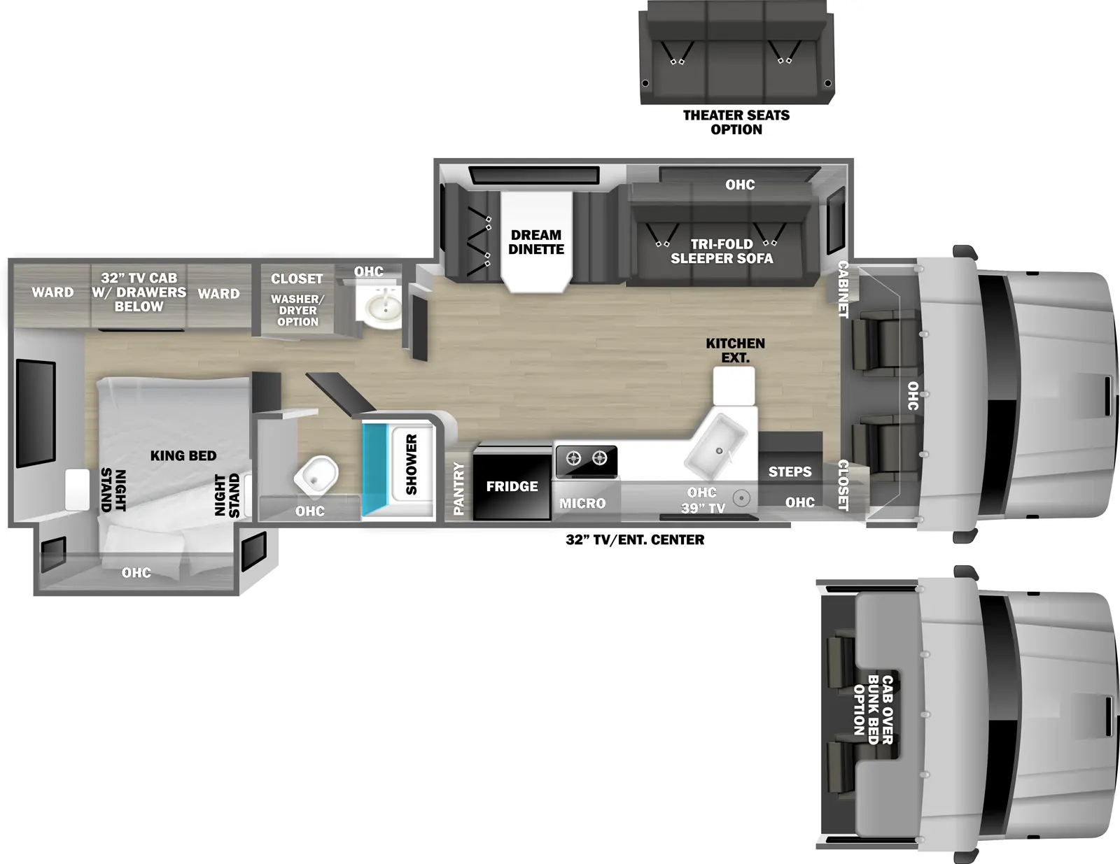 2026 Dynamax Dynaquest XL 3400KD Floor Plan